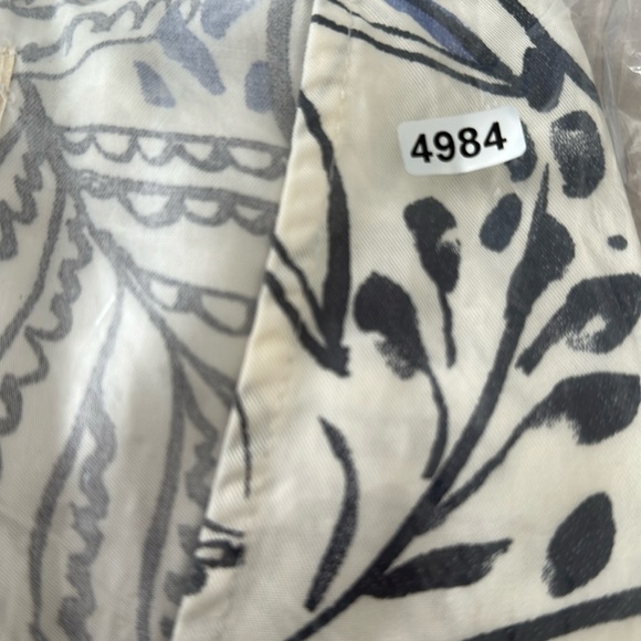 Marine Layer Camila Dress Floral A-Line Mini Black And White Foliage NWT Small - Picture 7 of 8